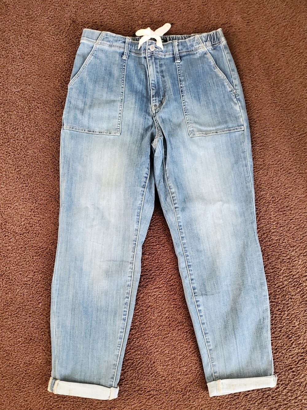 Judy Blue Jogger Drawstring Waist Stretch Jeans Size 11/30